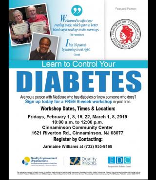 Free diabetes workshop