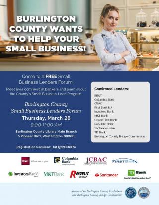 Burl. County Small Business Lenders Forum