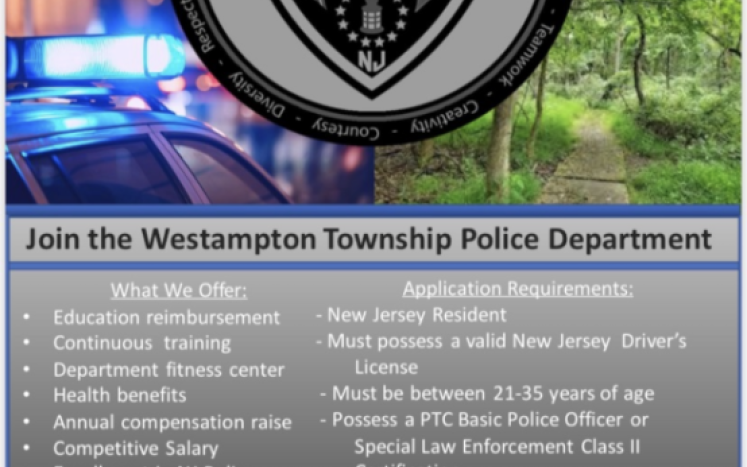 Now Hiring Police Officers
